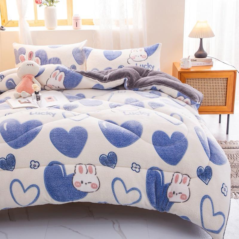 Deken Blue Heart