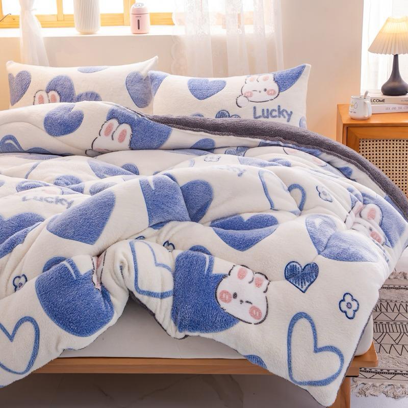 Deken Blue Heart
