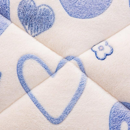 Deken Blue Heart