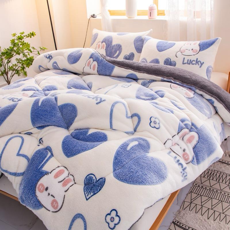 Deken Blue Heart