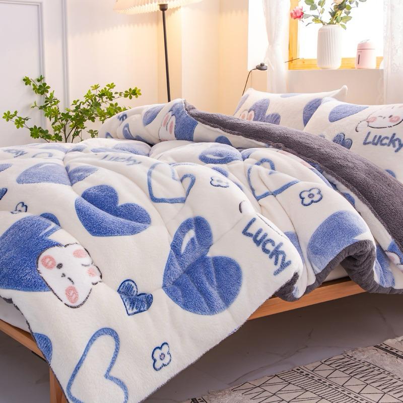 Deken Blue Heart