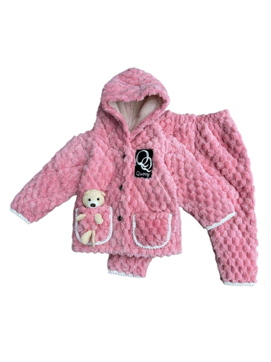 Quosy Suit Pink Hoody
